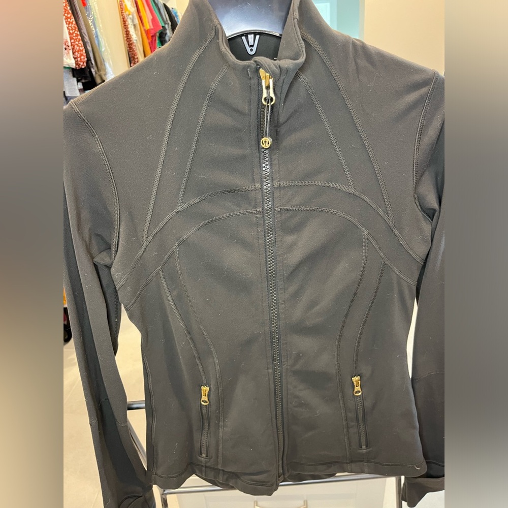 Olive Green Lululemon zip up